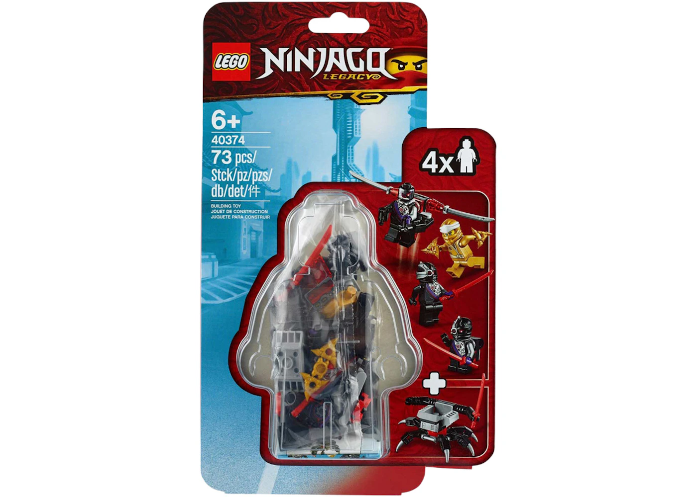 LEGO Ninjago Golden Zane Minifigure Set 40374 - US