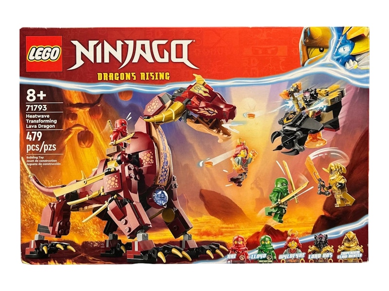 LEGO Ninjago Heatwave Transforming Lava Dragon Set 71793 - JP