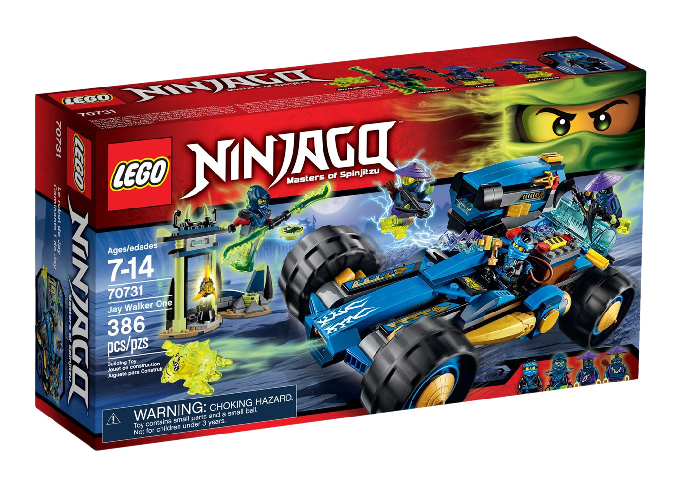 LEGO Ninjago Jay Walker One Set 70731 - GB