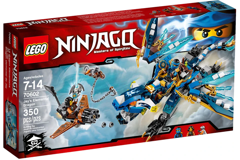 LEGO Ninjago Jay's Elemental Dragon Set 70602