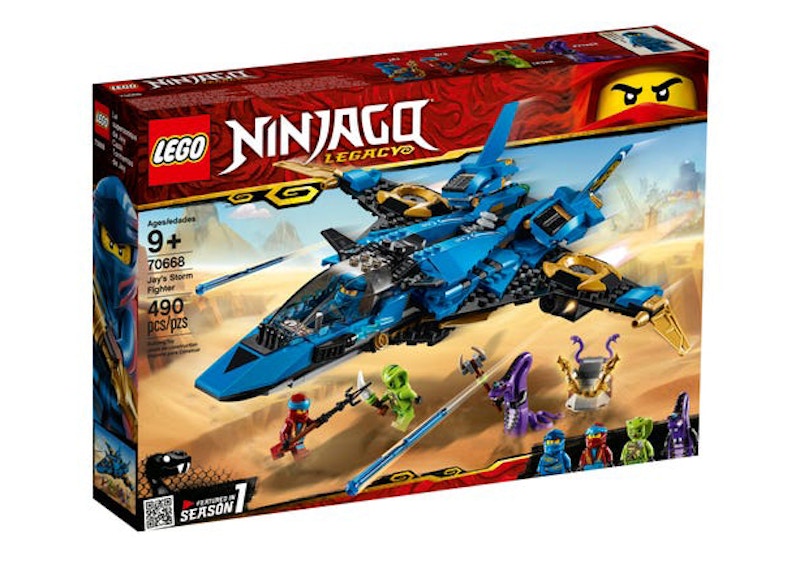 lego ninjago legacy jay's storm fighter