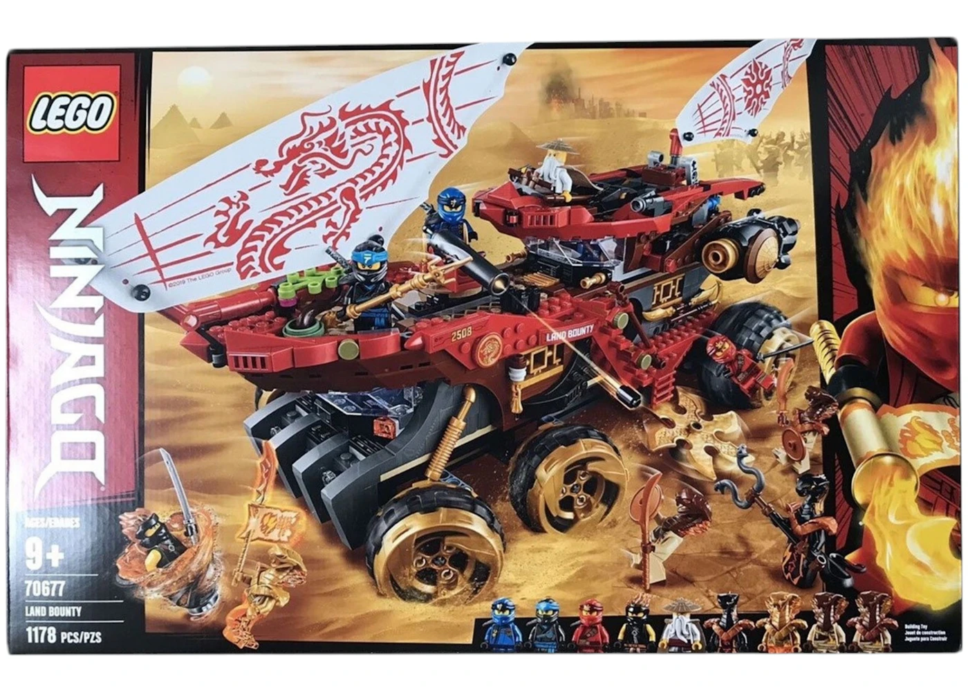 LEGO Ninjago Land Bounty Set 70677 US