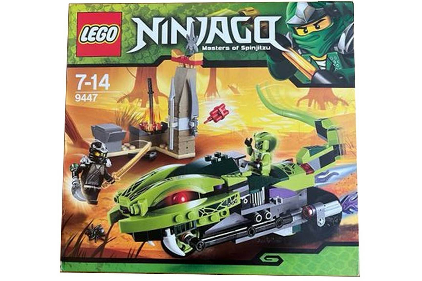 LEGO Ninjago Lasha's Bite Cycle Set 9447 - KR