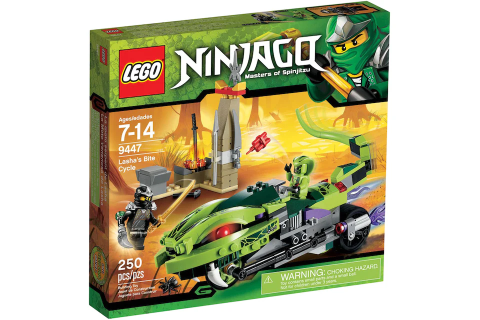LEGO Ninjago Lasha's Bite Cycle Set 9447