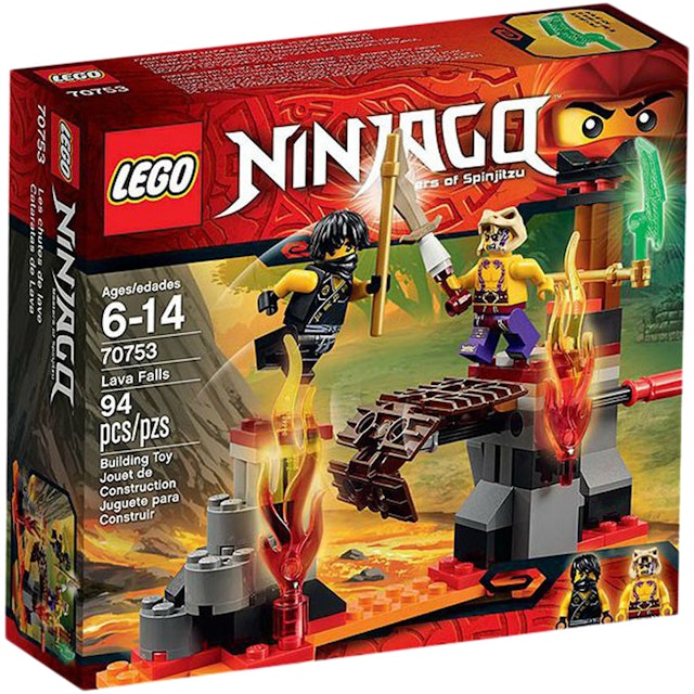 Sygeplejeskole Kan Sømil LEGO Ninjago Lava Falls Set 70753 - US