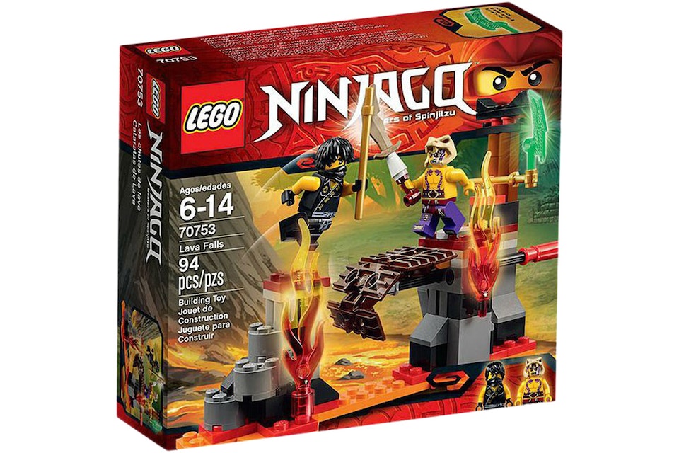 Træde tilbage pris Implement LEGO Ninjago Lava Falls Set 70753 - US