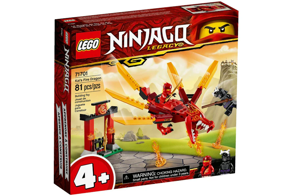 LEGO Ninjago Legacy Kai’s Fire Dragon Set 71701