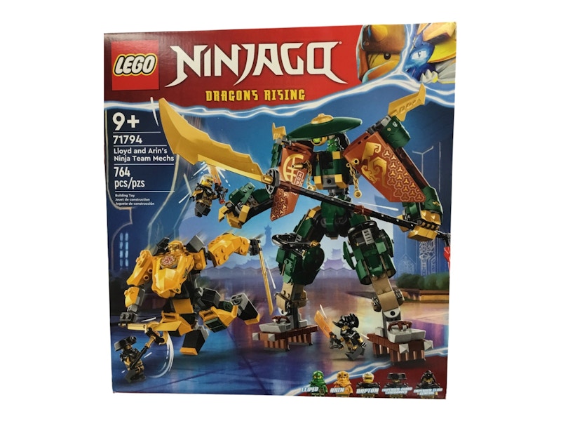 LEGO Ninjago Lloyd and Arin's Ninja Team Mechs Set 71794 - JP