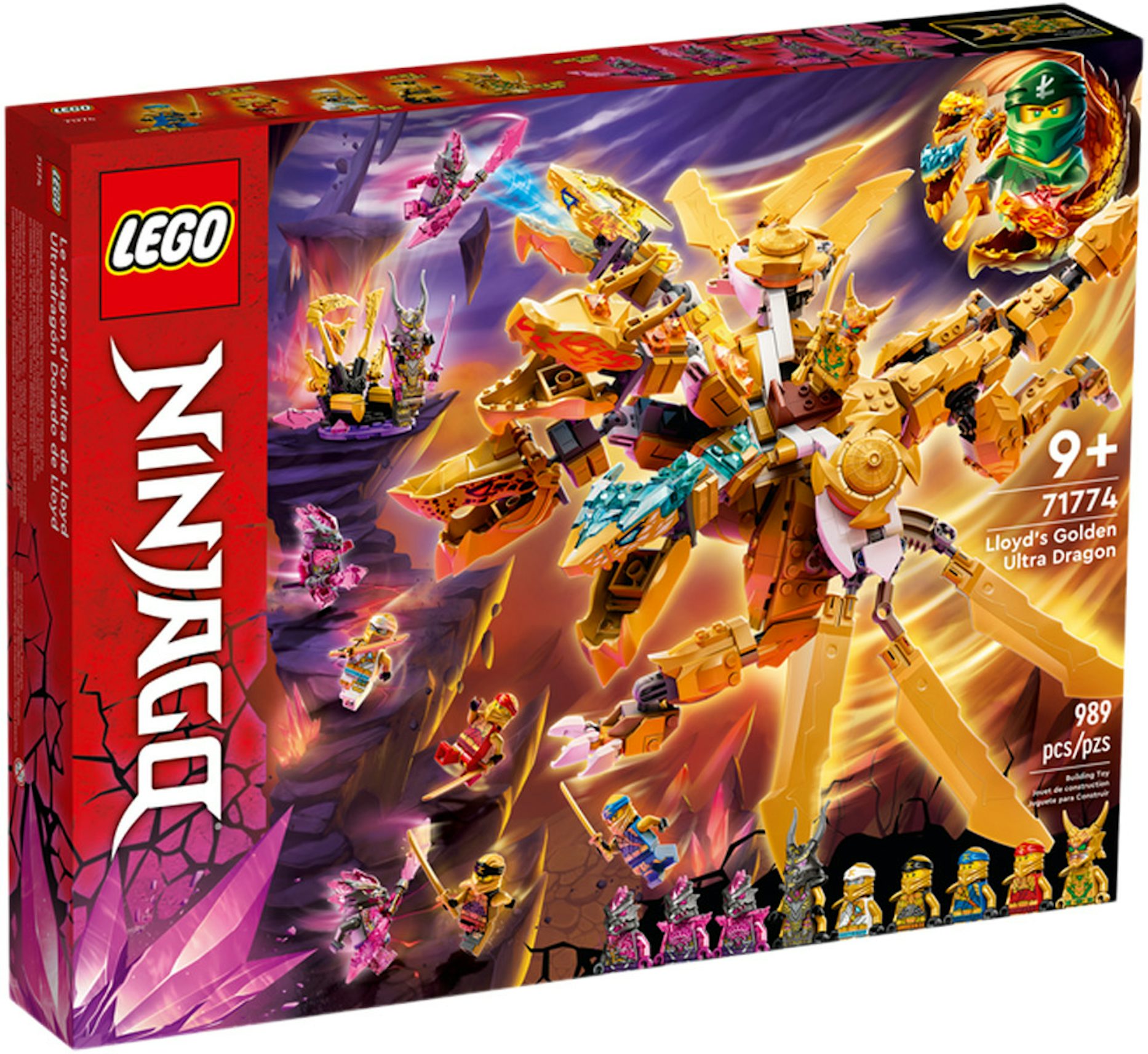 LEGO Ninjago Titanium Dragon Set 70748 - US