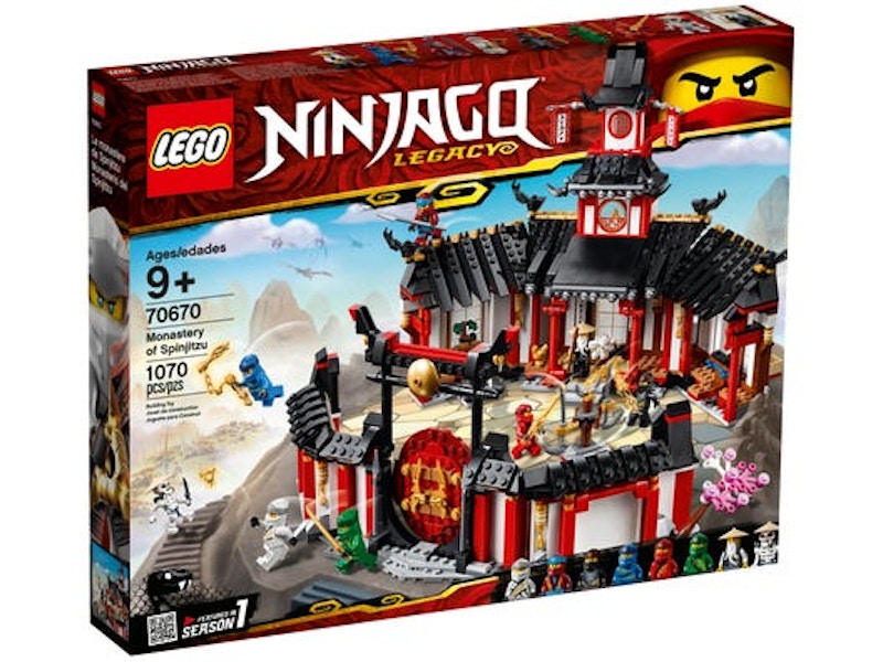 LEGO Ninjago Monastery of Spinjitzu Set 70670 US