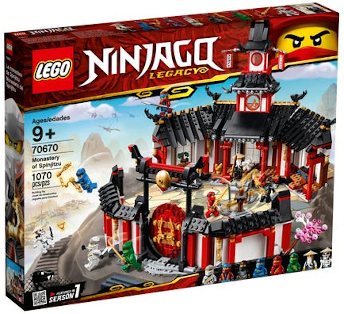 kalk Erkende Bøje LEGO Ninjago Monastery of Spinjitzu Set 70670 - US