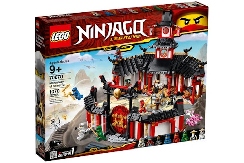 fort med tiden kanal LEGO Ninjago Monastery of Spinjitzu Set 70670 - US