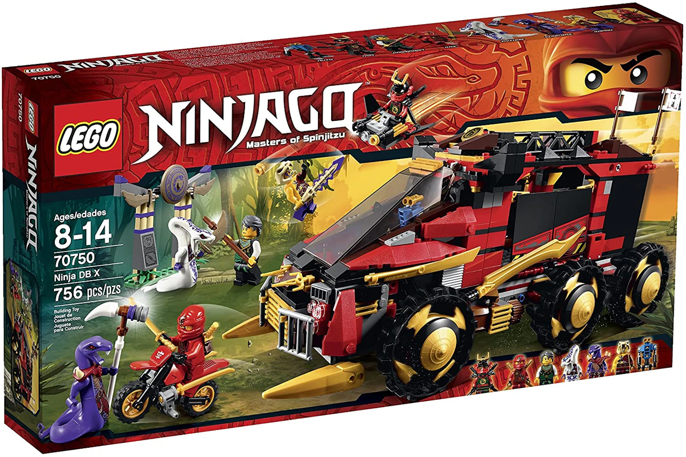 LEGO Ninjago Ninja DB X Set 70750 - US