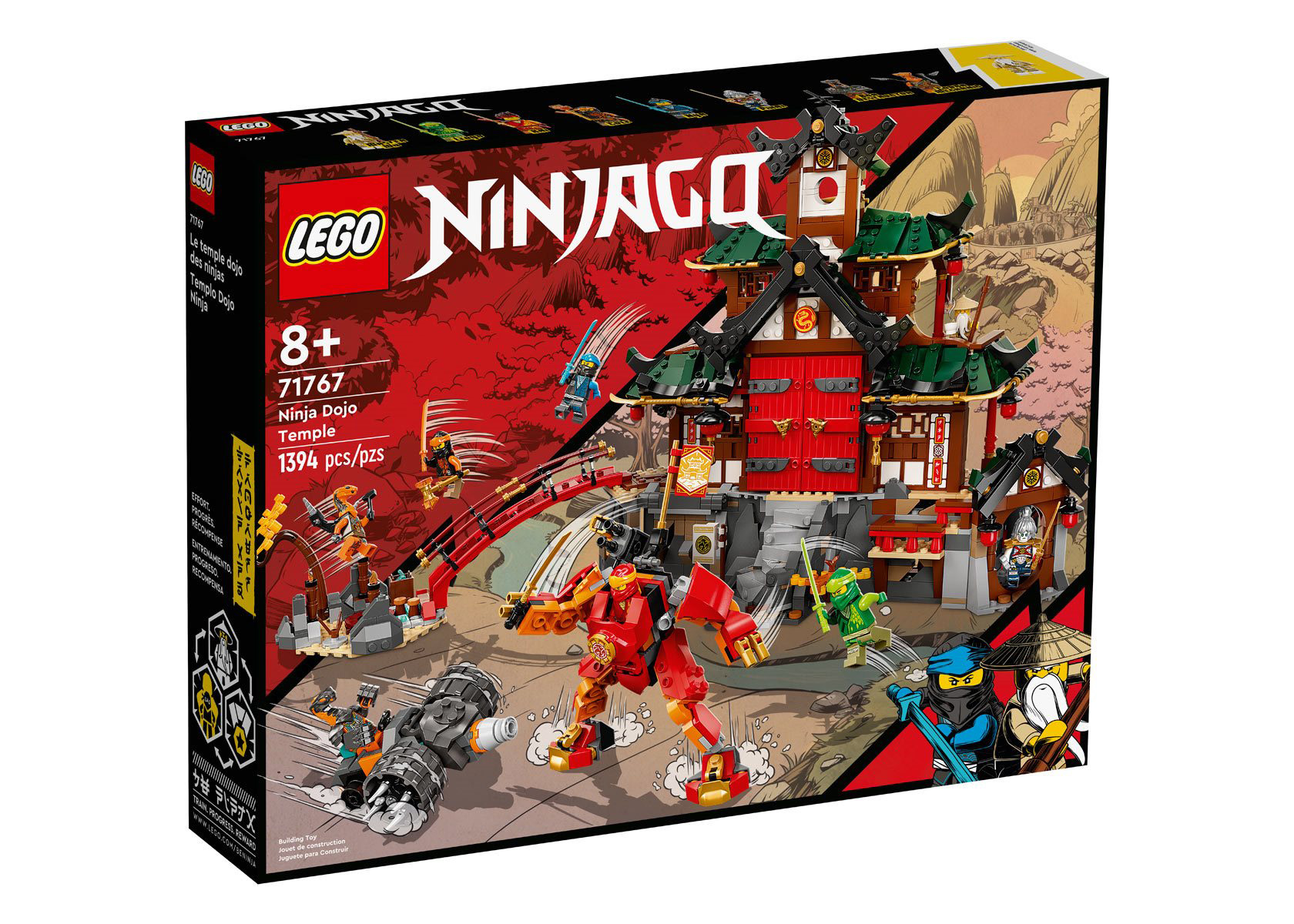 LEGO Ninjago Temple of Airjitzu Set 70751 - JP