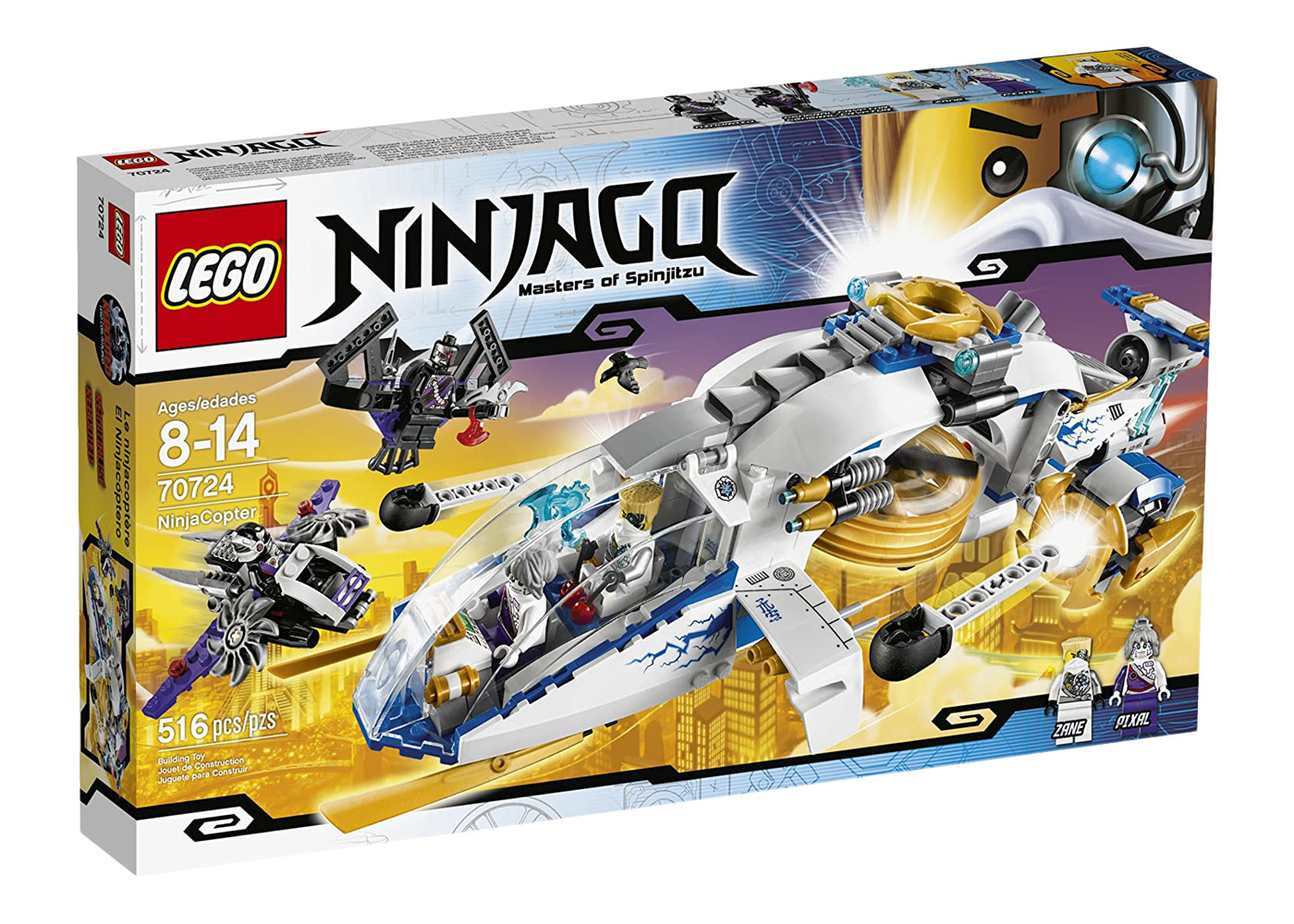 LEGO Ninjago NinjaCopter Set 70724 - JP