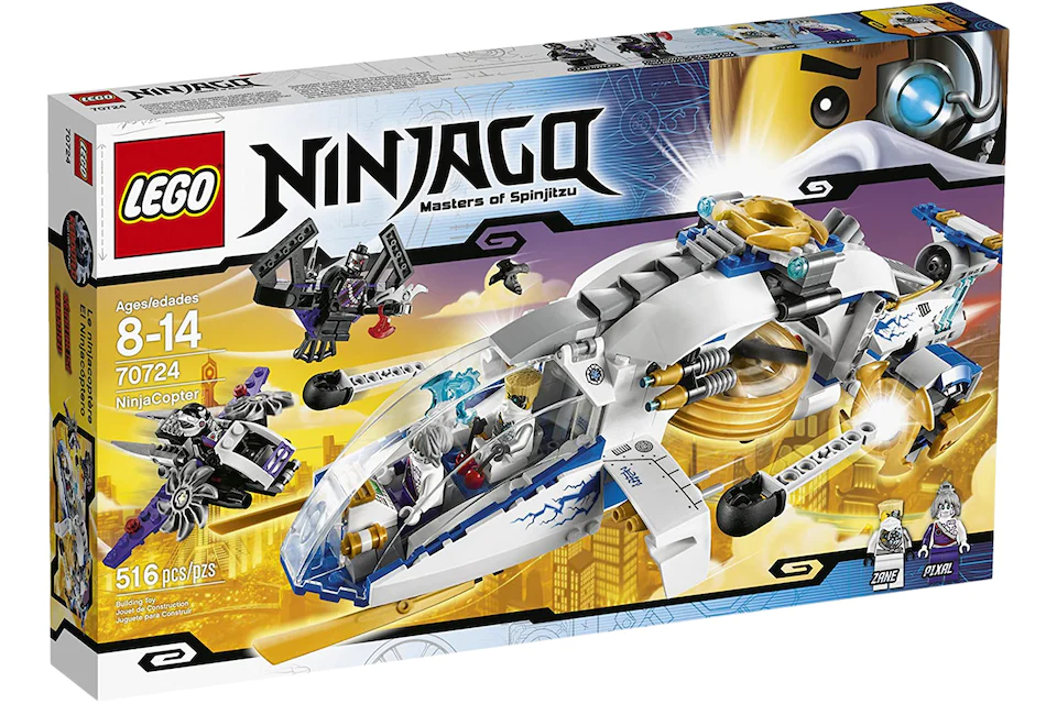 LEGO Ninjago NinjaCopter Set 70724