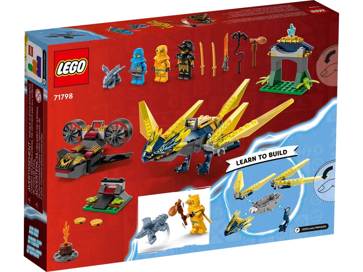 LEGO Ninjago Nya and Arin's Baby Dragon Battle Set 71798 - JP