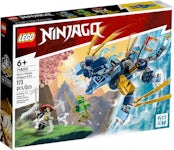LEGO NINJAGO Jay and Nya's Race Car EVO Set 71776 with Toy Helicopter and  Boa Snake Figure for Kids Ages 7+, Collectible Mission Banner Sets 