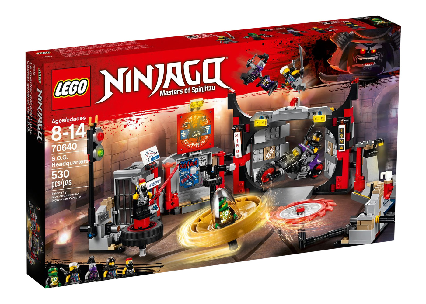 LEGO Ninjago S.O.G. Headquarters Set 70640