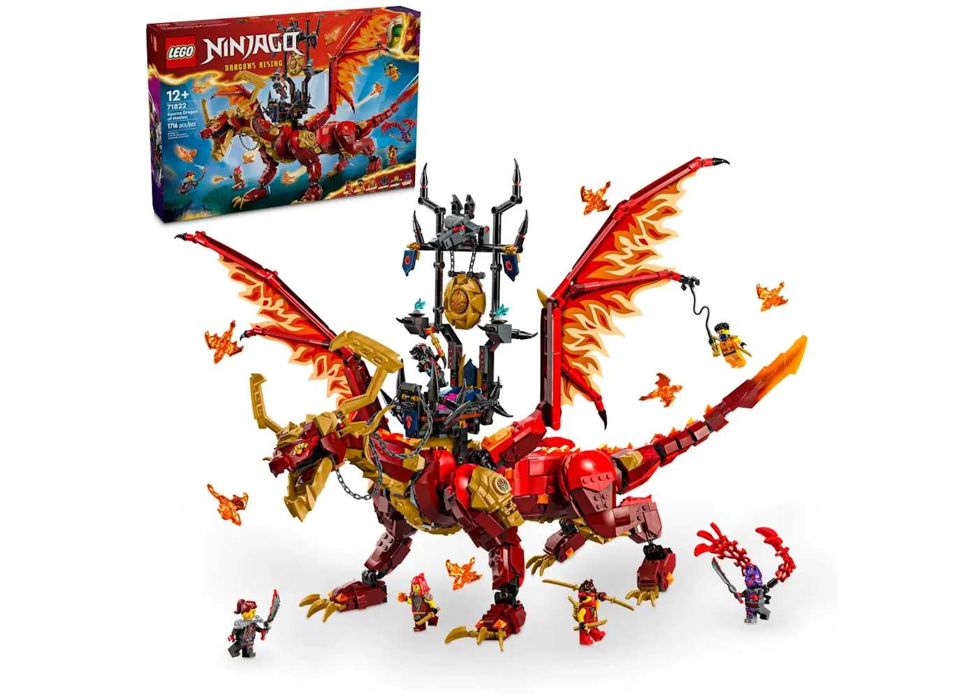 LEGO Ninjago Source Dragon of Motion Set 71822 - US