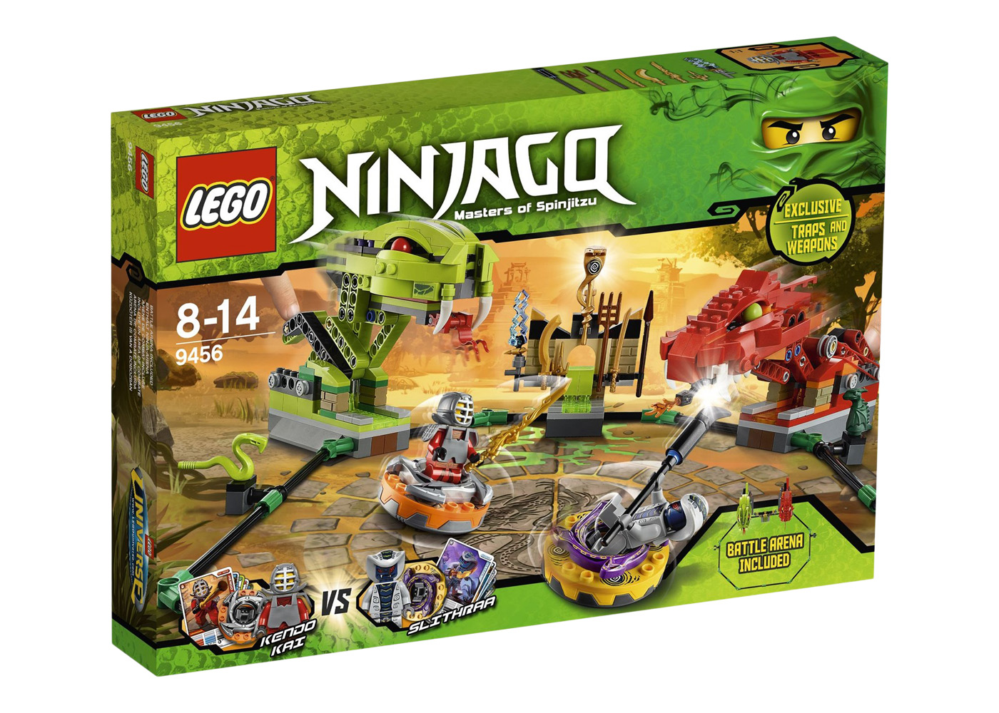 LEGO Ninjago Spinner Battle Arena Set 9456