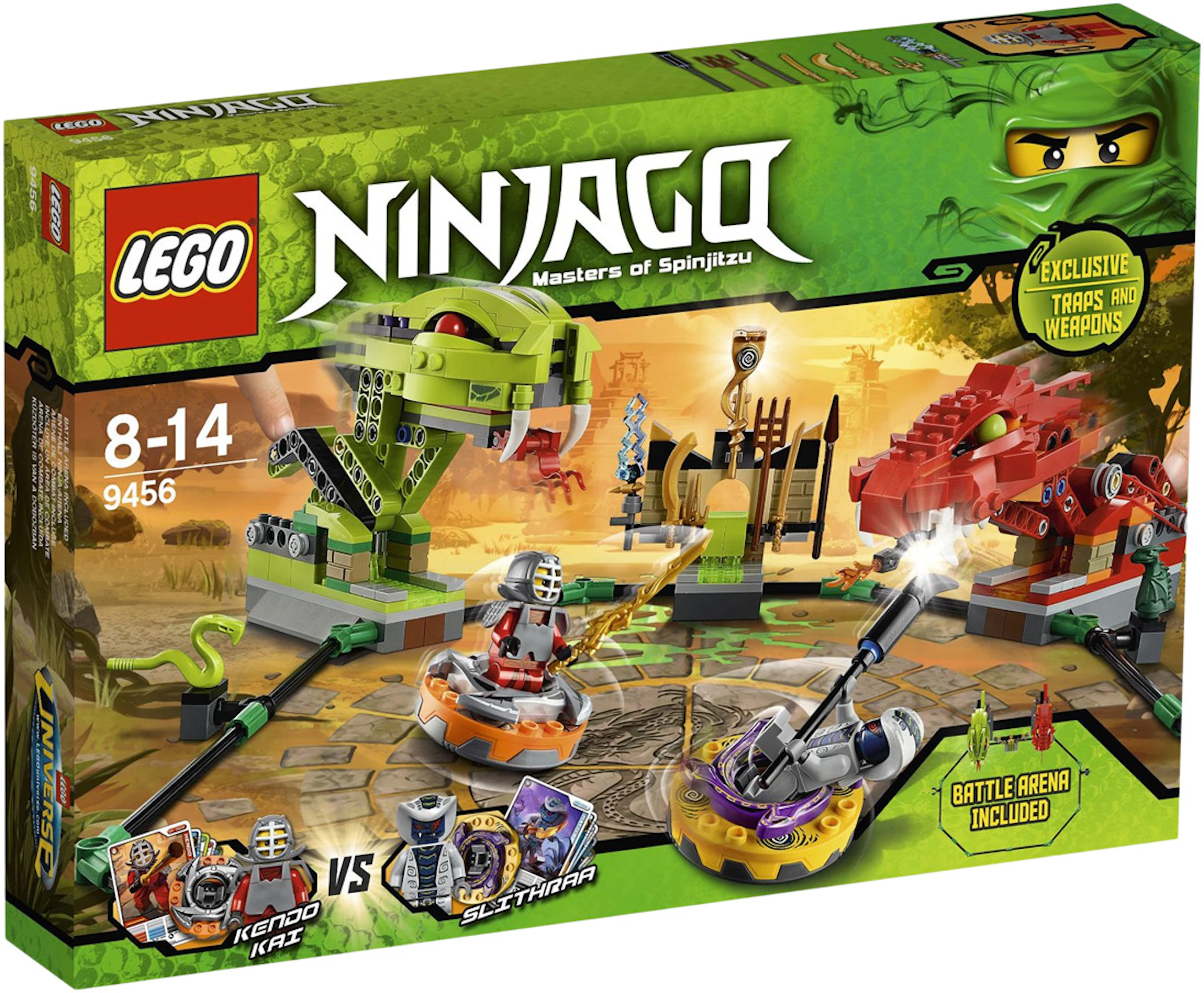 Lima gisteren protest LEGO Ninjago Spinner Battle Arena Set 9456 - US