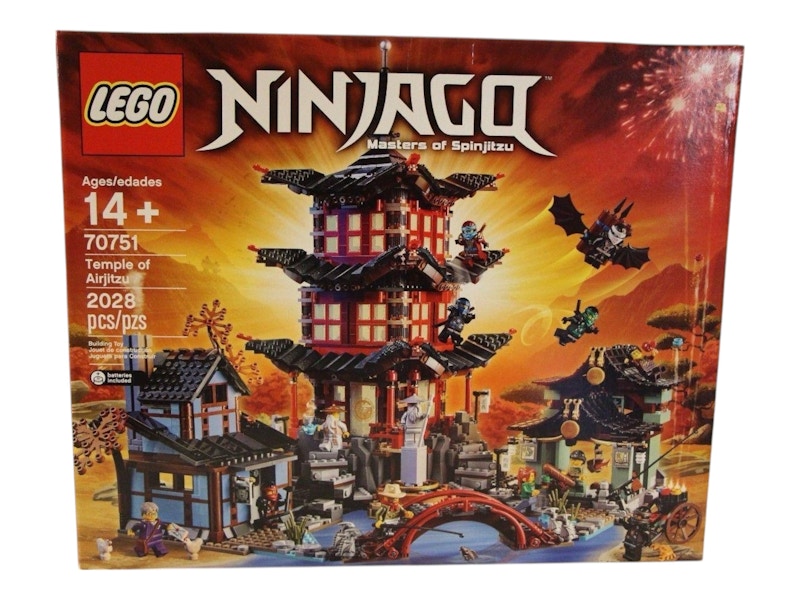 LEGO Ninjago Temple of Airjitzu Set 70751 - JP