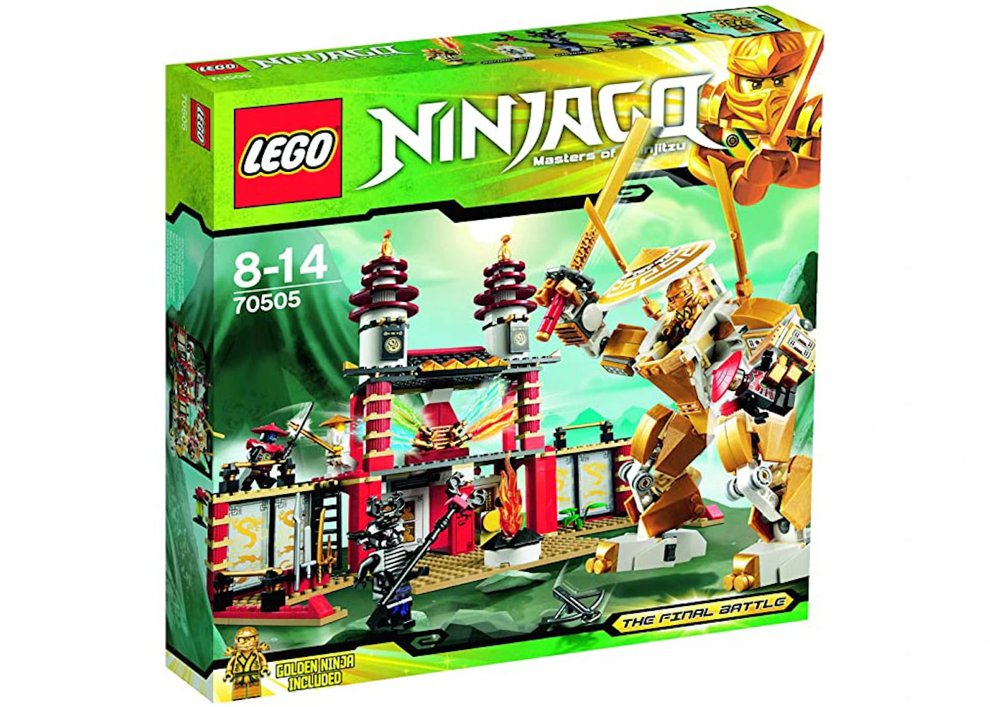 himmelsk Skinne Terapi LEGO Ninjago Temple of Light Set 70505 - US