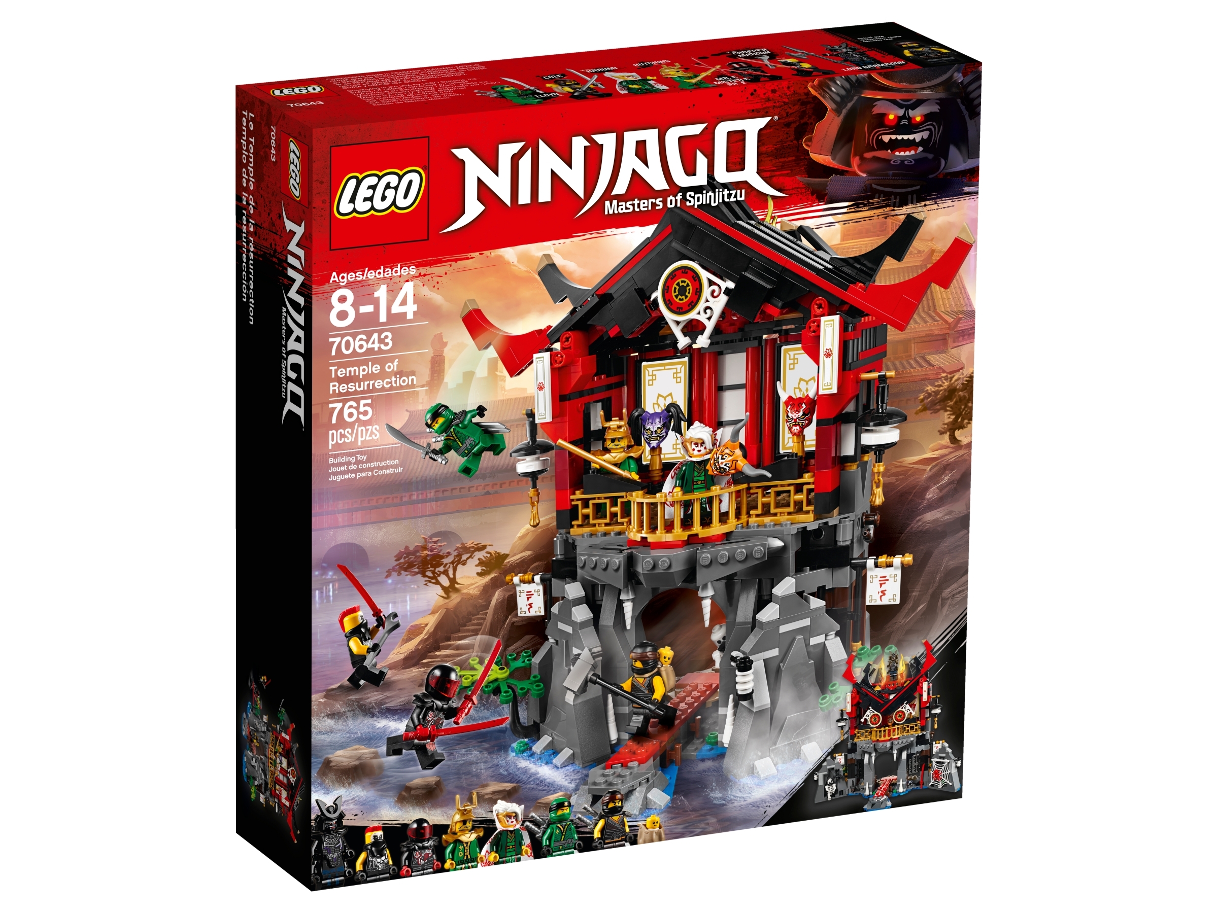 Ninjago temple sales of resurrection