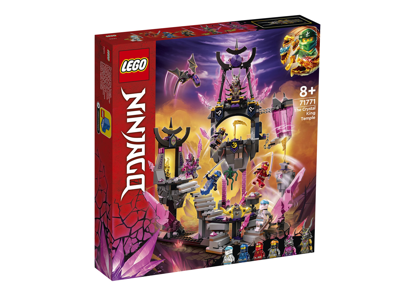 LEGO Ninjago The Crystal King Temple Set 71771 - JP