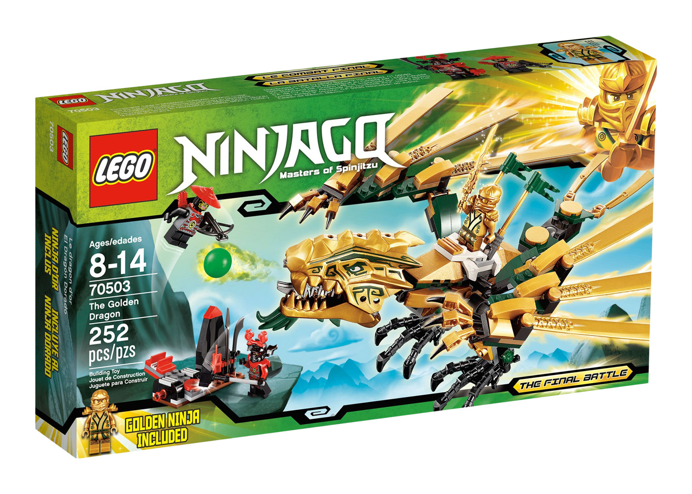 LEGO Ninjago The Golden Dragon Set 70503