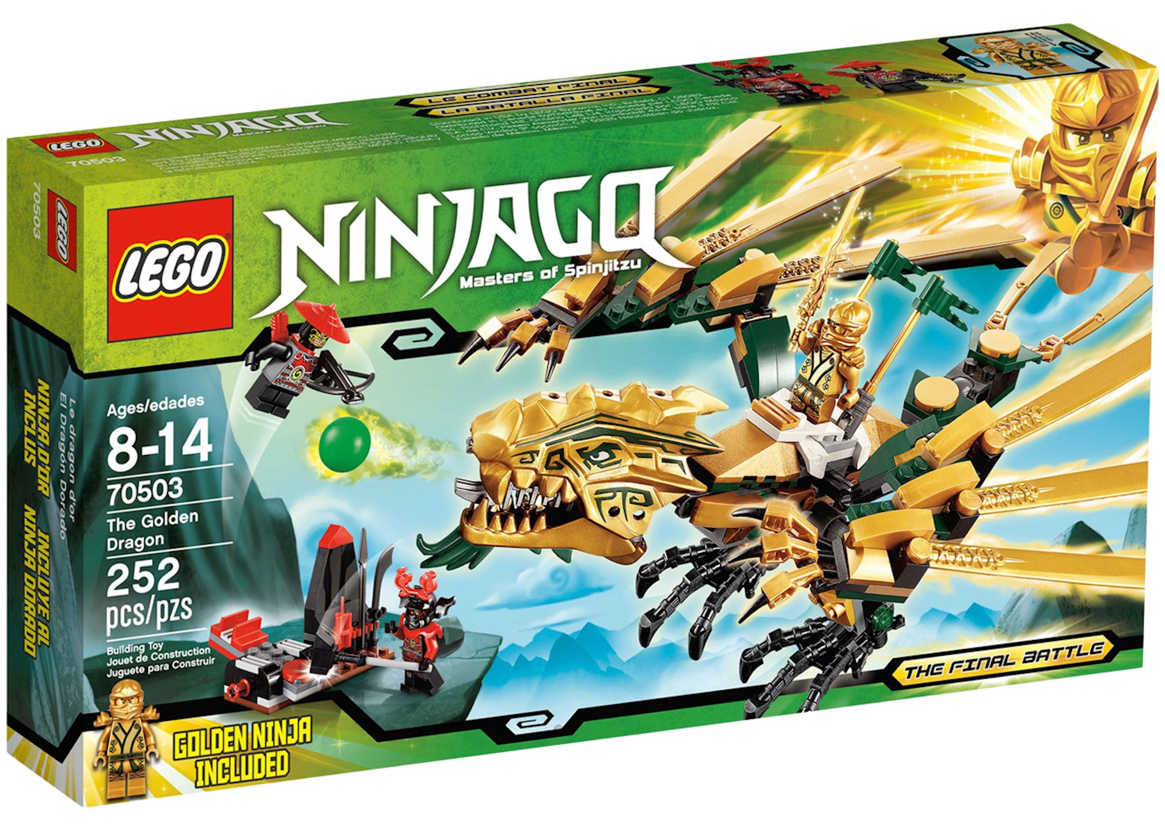 LEGO Ninjago The Golden Dragon Set 70503 - US