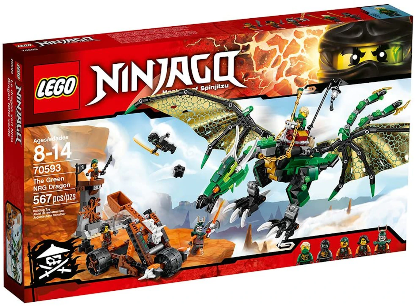 LEGO Ninjago Overlord Dragon Set 71742 - GB