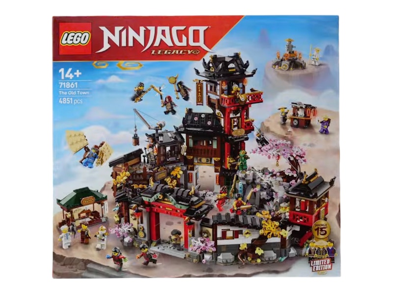 LEGO Ninjago The Old Town 15th Anniversary Set 71861
