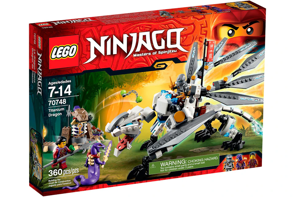LEGO Ninjago Titanium Dragon Set 70748