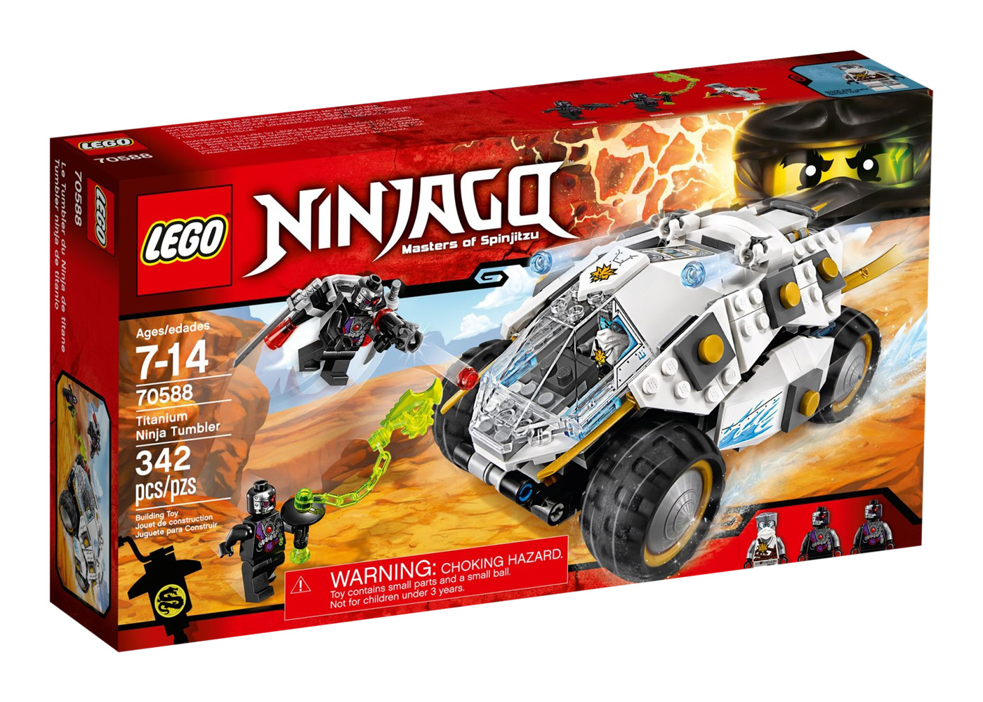 LEGO Ninjago Titanium Ninja Tumbler Set 70588 - US