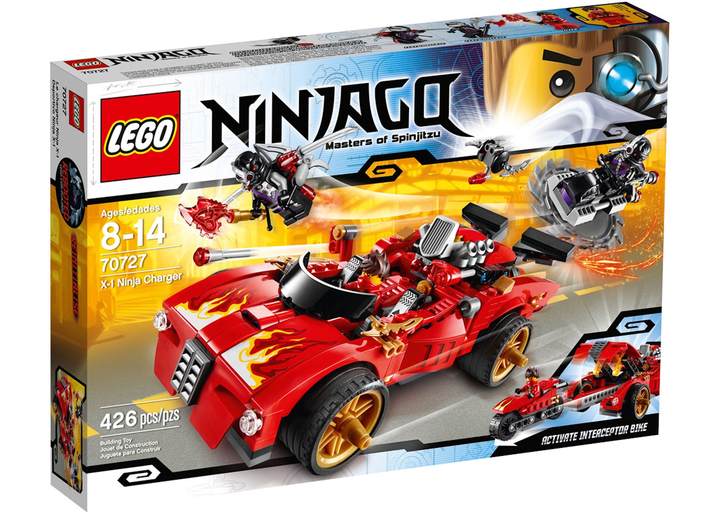 LEGO Ninjago X-1 Ninja Charger Set 70727 - US