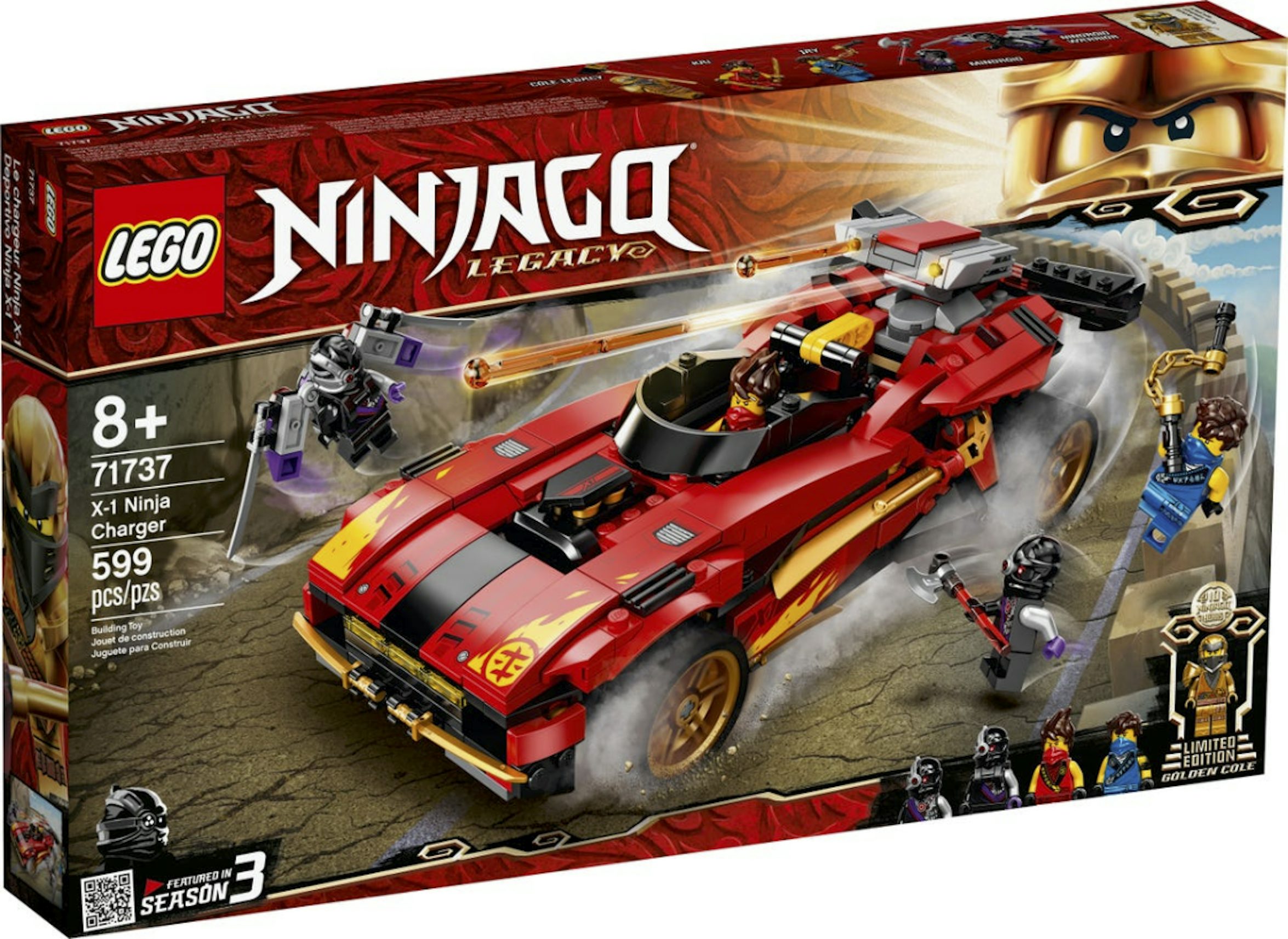LEGO Ninjago X-1 Ninja Charger Set 71737 - US