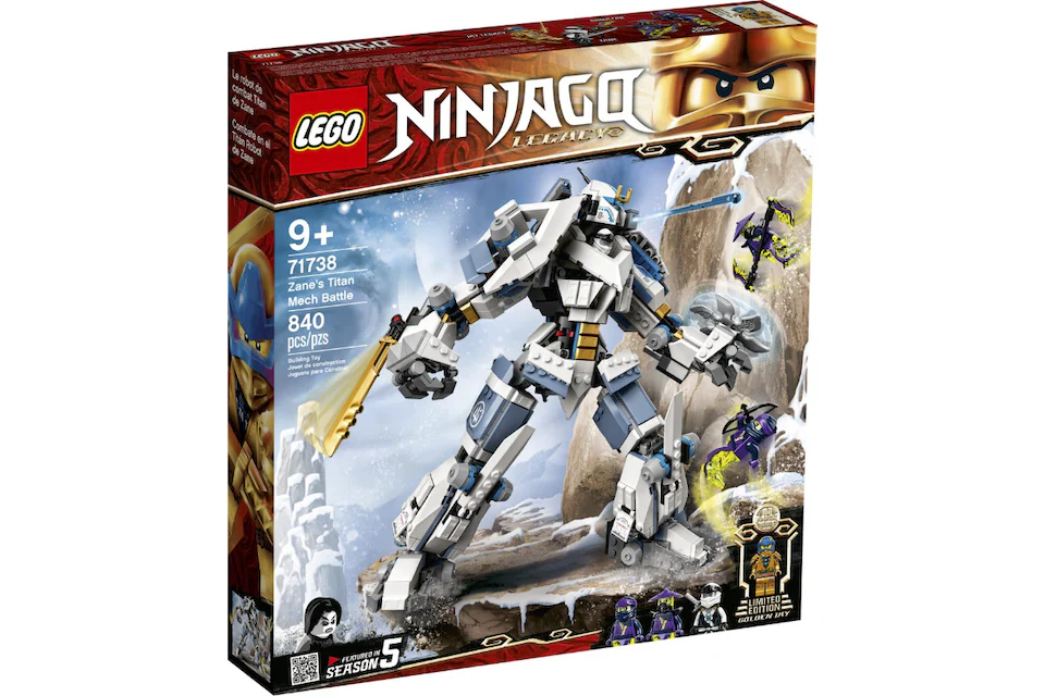 LEGO Ninjago Zane's Titan Mech Battle Set 71738