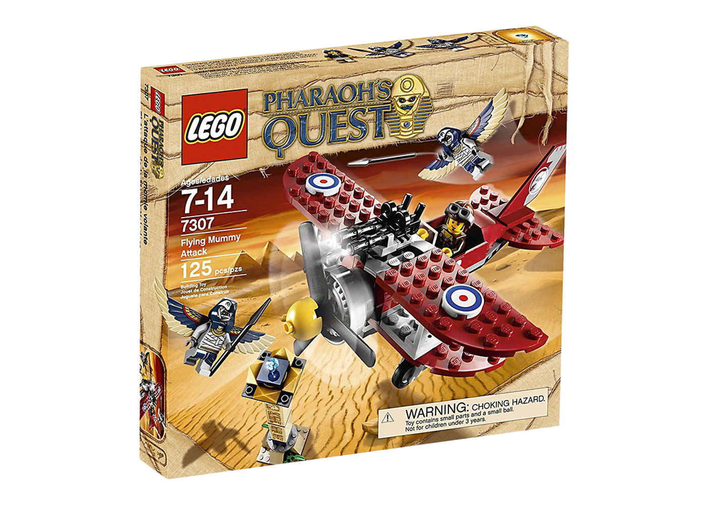 LEGO Pharaoh's Quest Flying Mummy Attack Set 7307 - US