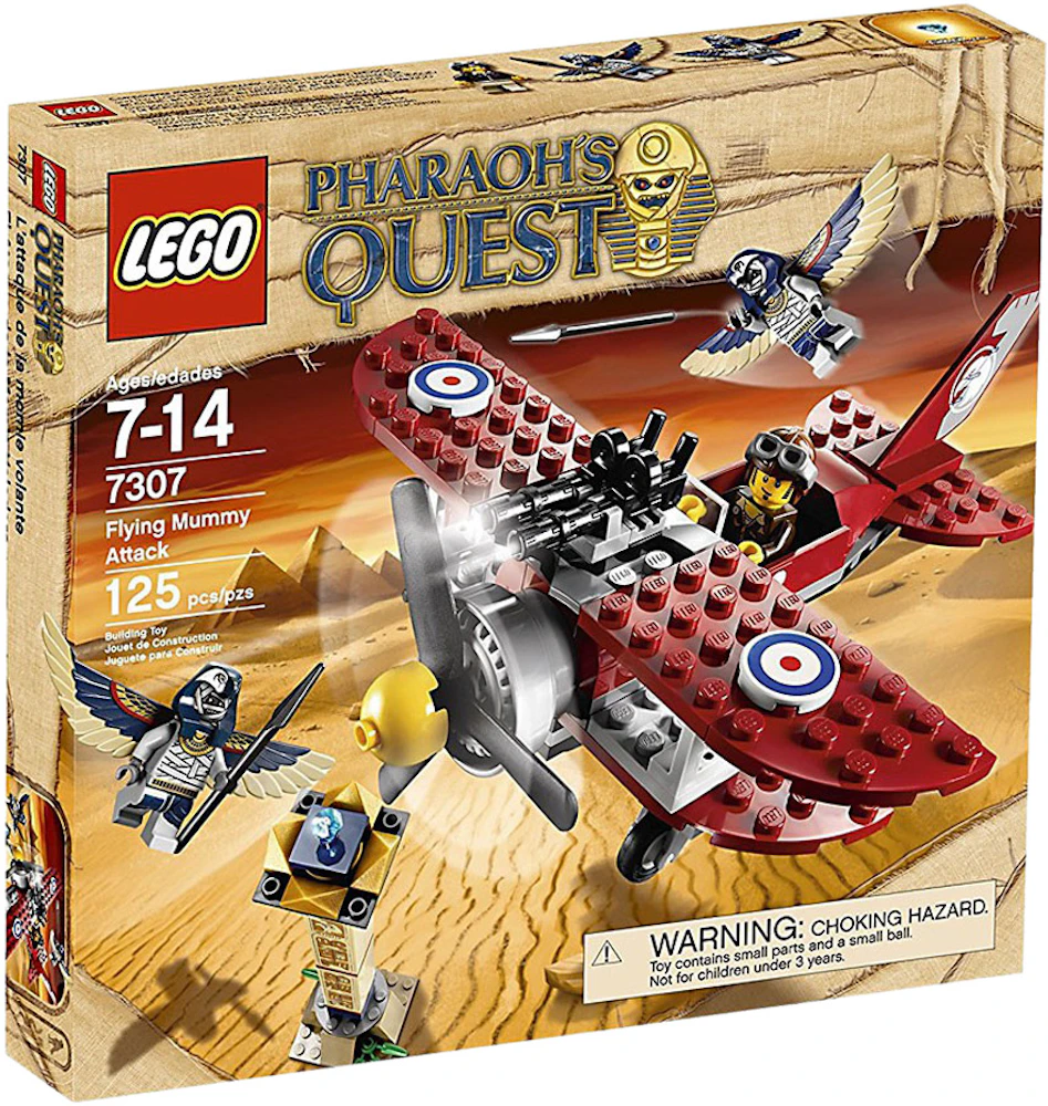 Forkortelse temperatur mosaik LEGO Pharaoh's Quest Flying Mummy Attack Set 7307 - US