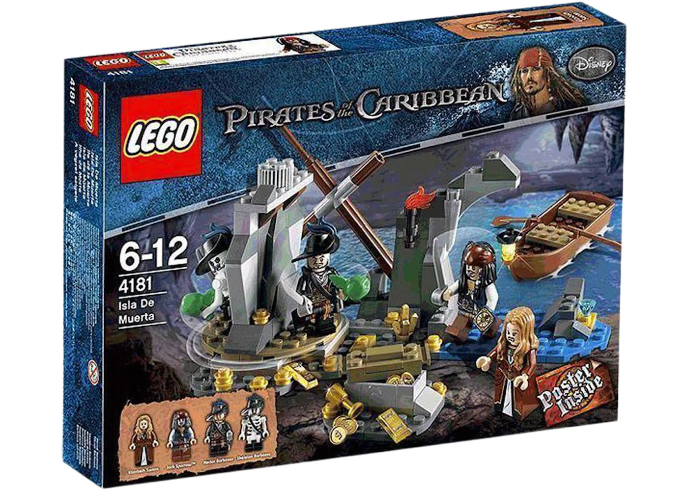 Forskudssalg vakuum Takt LEGO Pirates of the Caribbean Isla De Muerta Set 4181 - US