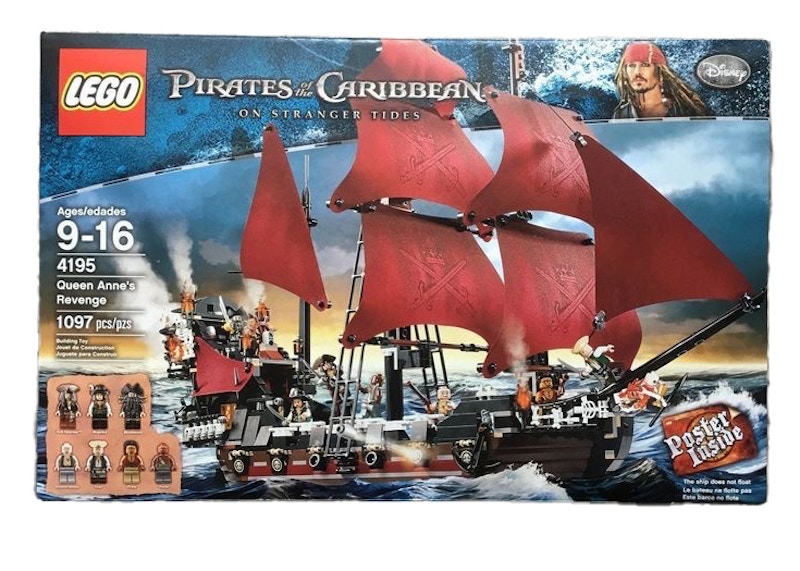 LEGO Pirati dei Caraibi La vendetta della regina Anna Set 4195 - IT, image size:1400x1000