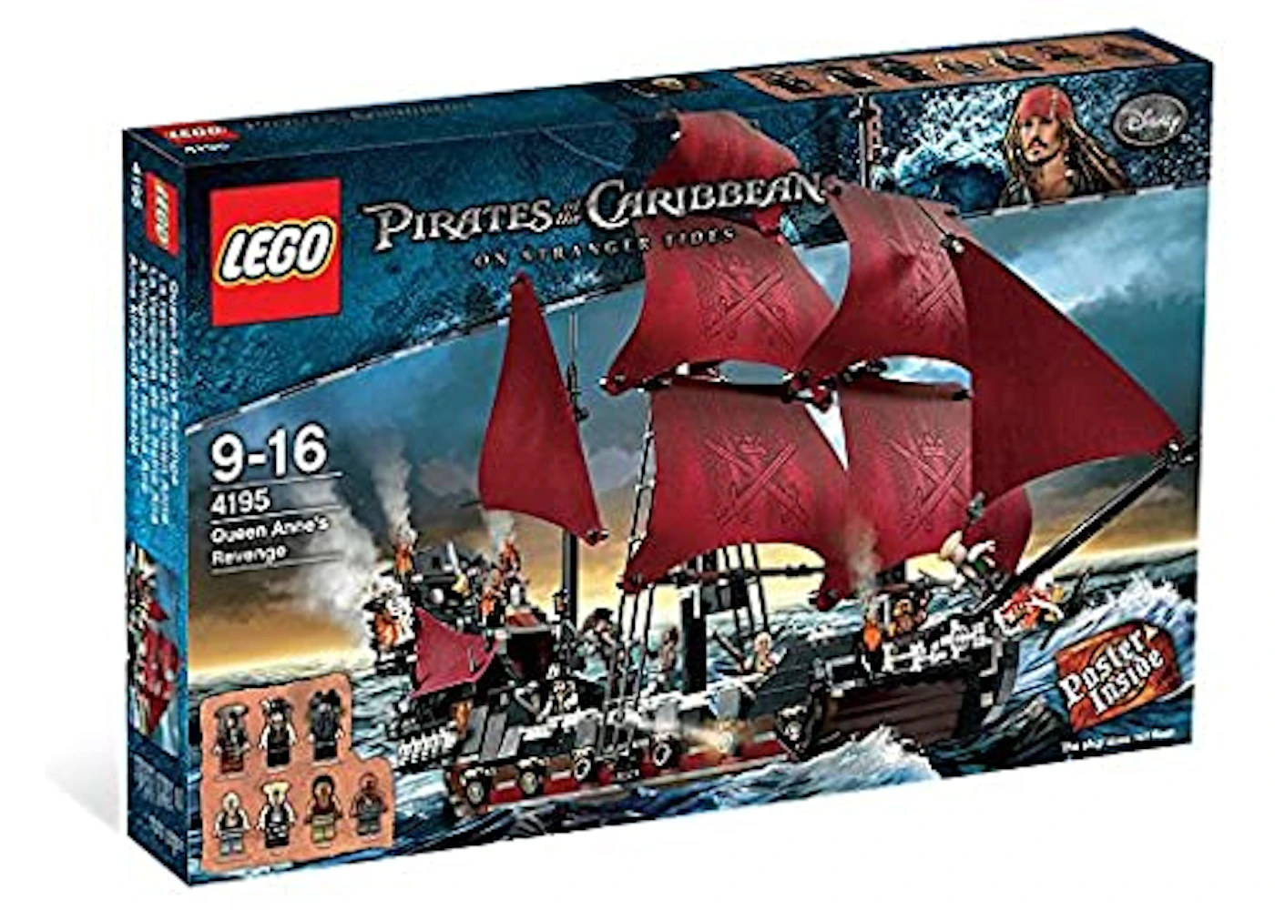 LEGO Pirates Of The Caribbean Queen Anne s Revenge Set 4195 US lego-pirates-of-the-caribbean-queen-anne-s-revenge-set-4195-us