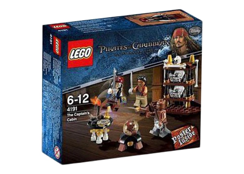 LEGO Pirates of the Caribbean The Captain's Cabin Set 4191 - US