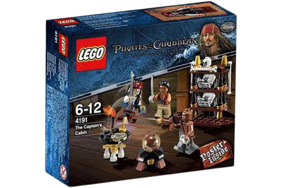 LEGO Pirates of the Caribbean The Captain's Cabin Set 4191