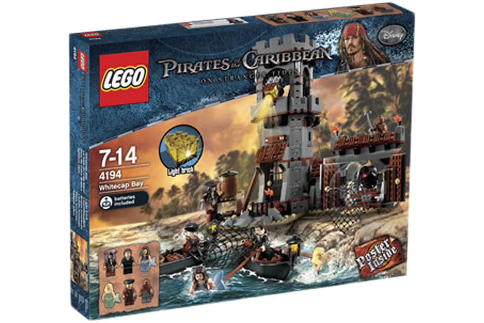 LEGO Pirates of the Caribbean Whitecap Bay Set 4194