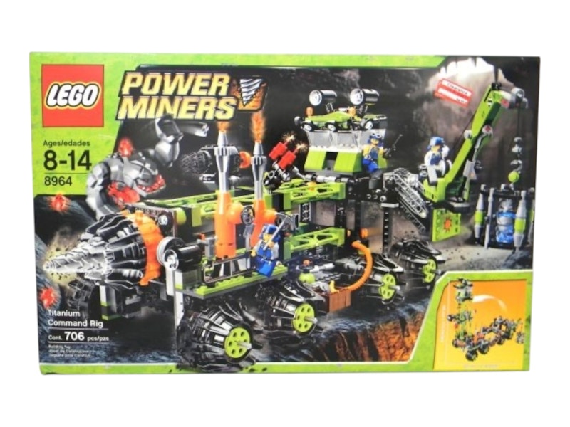 LEGO Power Miners Titanium Command Rig Set 8964 - ES