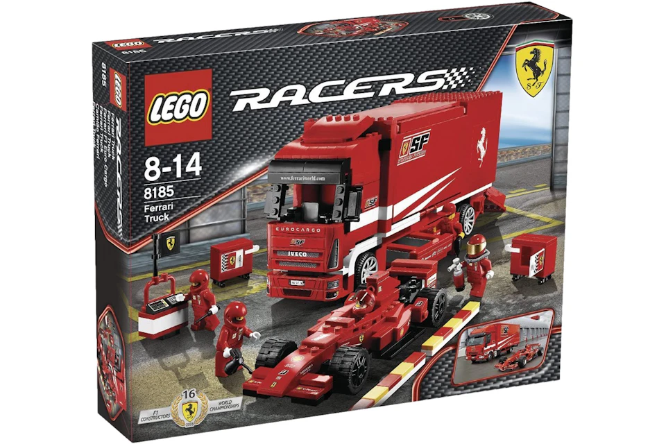 hipocresía Negar Onza LEGO Racers Ferrari Truck Set 8185 - ES