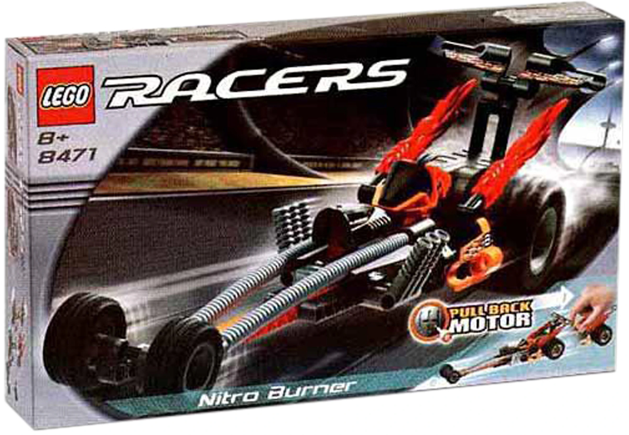 stout Reis Vertrouwen LEGO Racers Nitro Burner Set 8471 - US